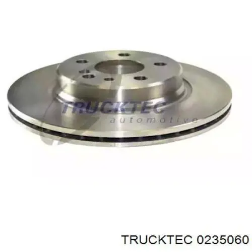 0235060 Trucktec диск тормозной задний