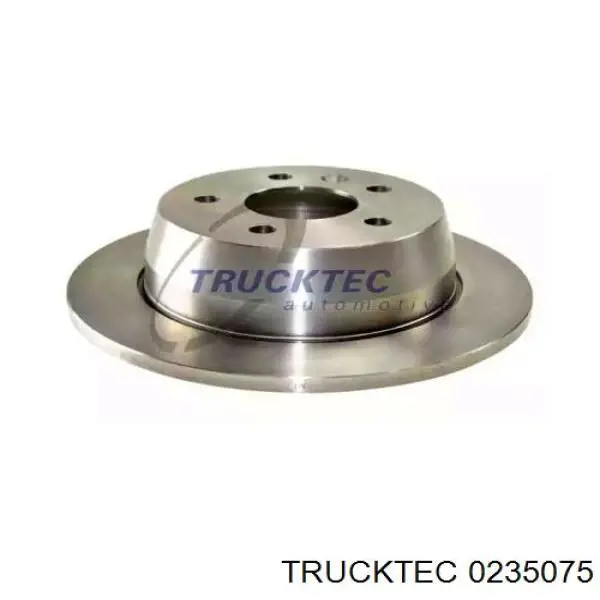 Тормозные диски 0235075 Trucktec