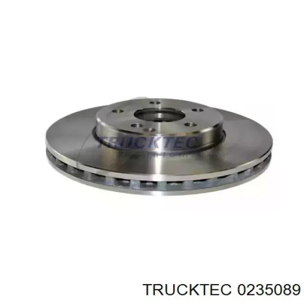 02.35.089 Trucktec диск тормозной передний