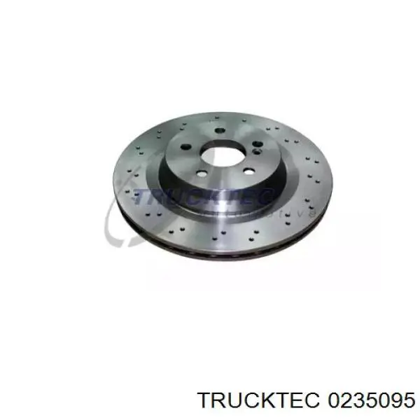 Тормозные диски 0235095 Trucktec