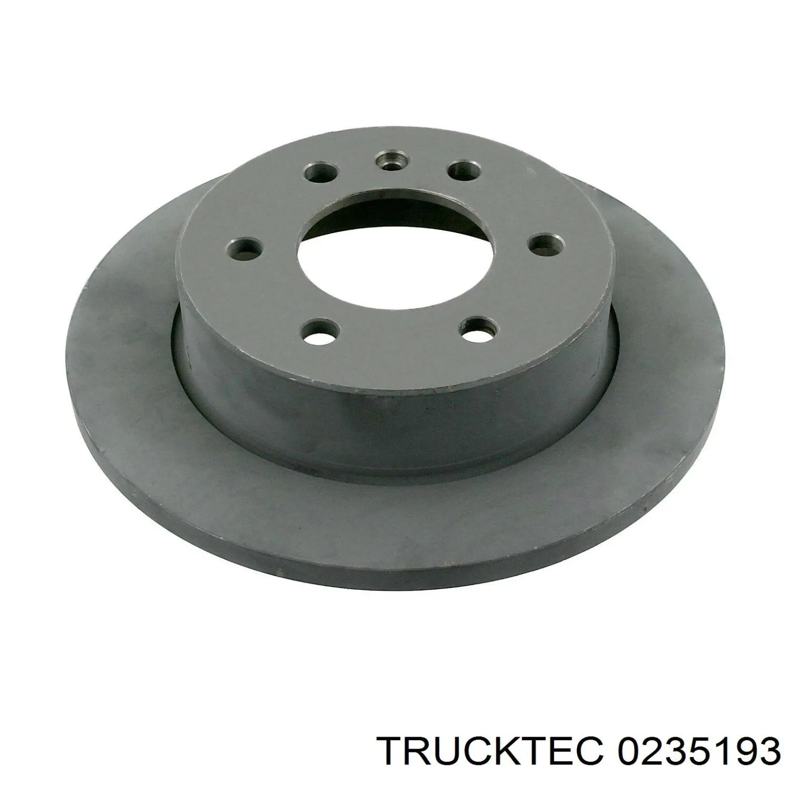 02.35.193 Trucktec диск тормозной задний