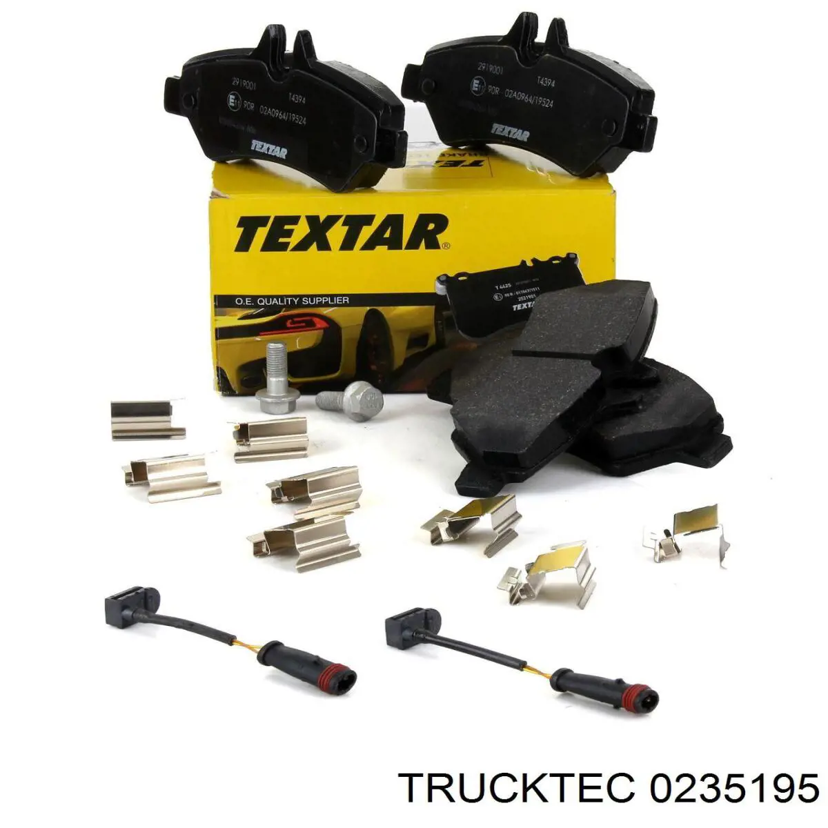 Задние дисковые колодки Trucktec 0235195