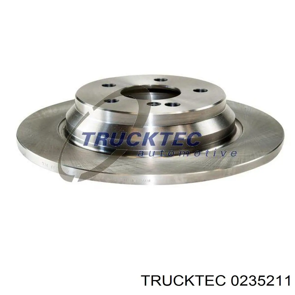0235211 Trucktec диск тормозной задний