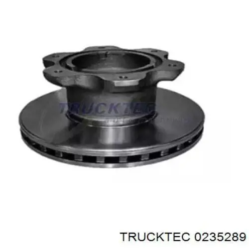 Тормозные диски 0235289 Trucktec