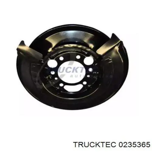Защита тормозного диска заднего правая 0235365 Trucktec