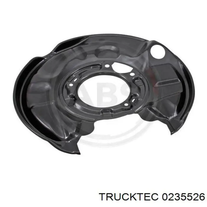 Защита тормозного диска заднего левая 0235526 Trucktec