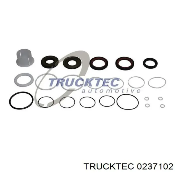 02.37.102 Trucktec ремкомплект рулевой рейки (механизма, (ком-кт уплотнений))