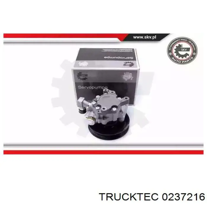 Купить 0237216 Trucktec Насос рулевого управления