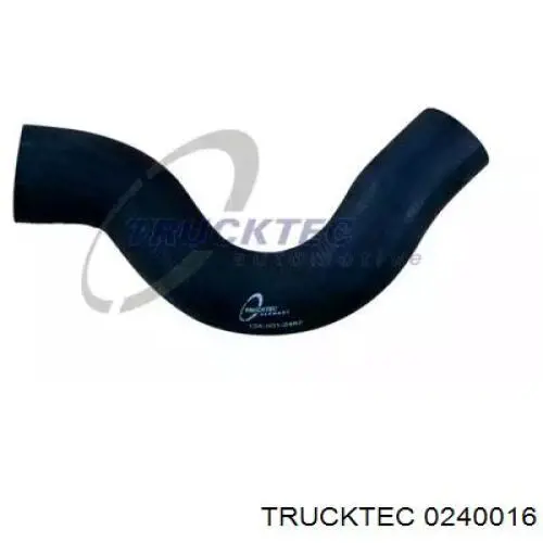 Патрубок радиатора 0240016 Trucktec