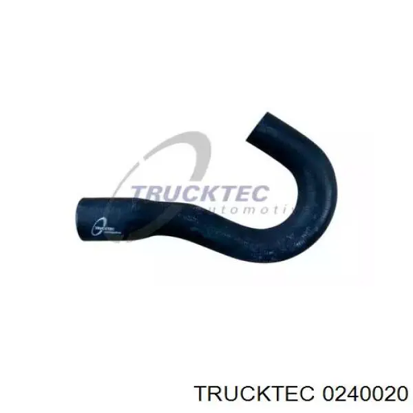 0240020 Trucktec шланг (патрубок радиатора охлаждения верхний)
