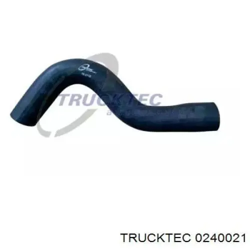 0240021 Trucktec шланг (патрубок радиатора охлаждения верхний)
