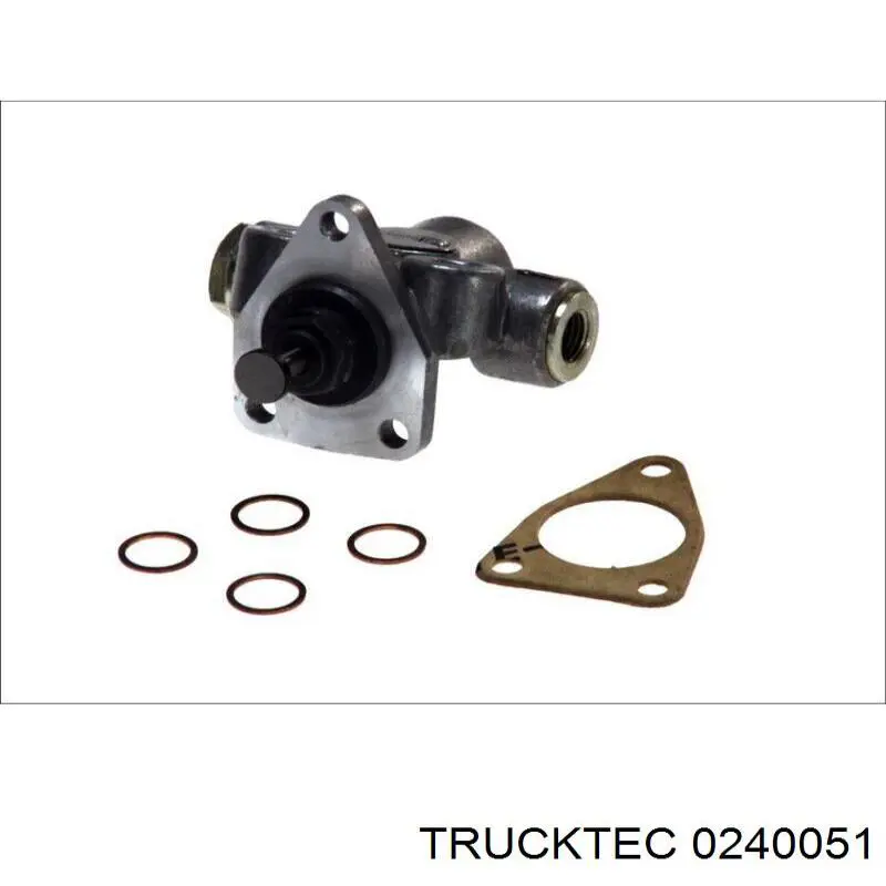 Нижний патрубок радиатора Trucktec 0240051