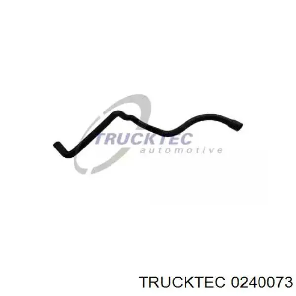 0240073 Trucktec шланг (патрубок системы охлаждения)