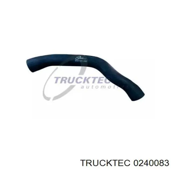 0240083 Trucktec шланг (патрубок радиатора охлаждения верхний)