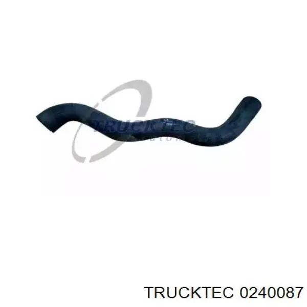 Патрубок радиатора 0240087 Trucktec