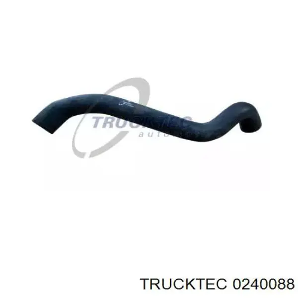 0240088 Trucktec шланг (патрубок радиатора охлаждения нижний)