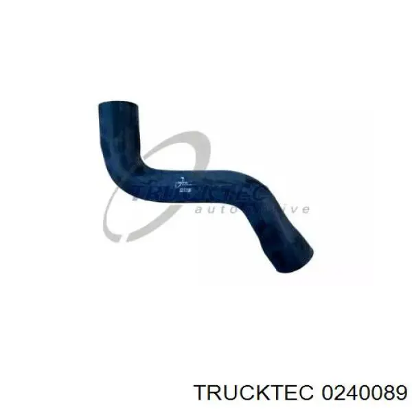 0240089 Trucktec шланг (патрубок радиатора охлаждения верхний)