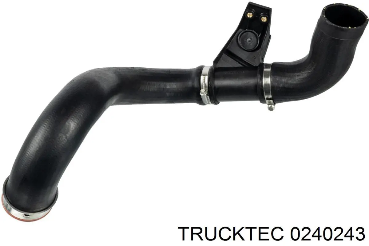 0240243 Trucktec шланг (патрубок интеркуллера левый)
