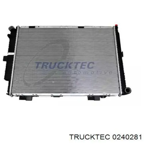 Радиатор 0240281 Trucktec