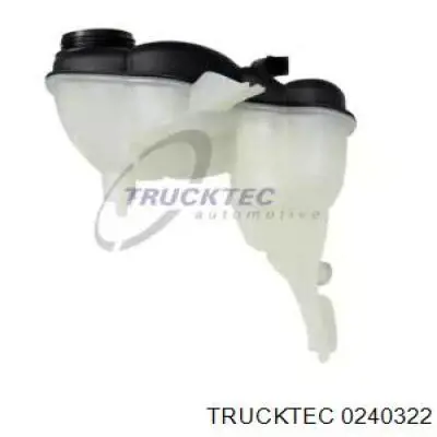 Бачок системы охлаждения расширительный Trucktec 0240322