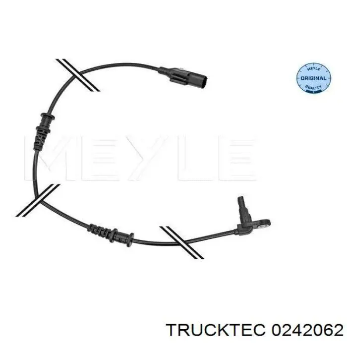 Sensor ABS delantero 0242062 Trucktec