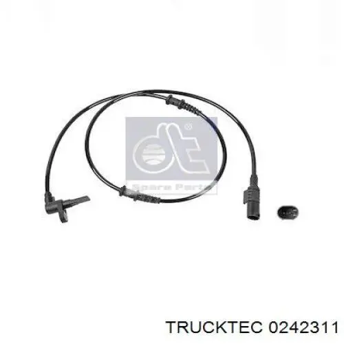 02.42.311 Trucktec sensor dianteiro de abs