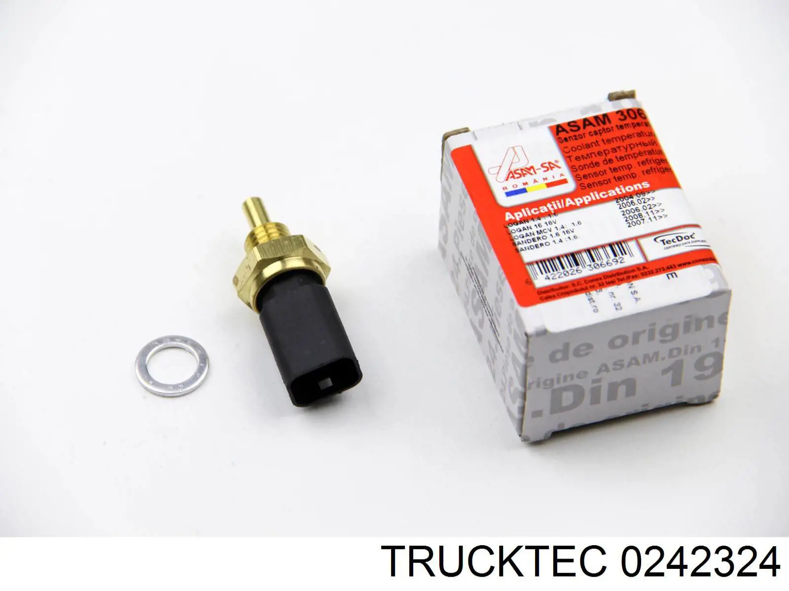 Купить 0242324 Trucktec Термодатчик охлаждающей жидкости