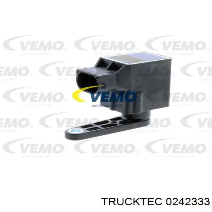 Sensor, nivel de suspensión neumática, trasero 0242333 Trucktec