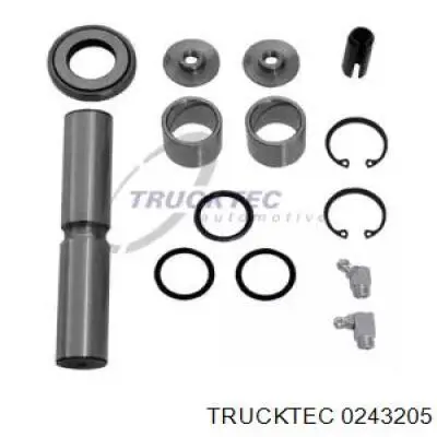0243205 Trucktec Шкворень колеса