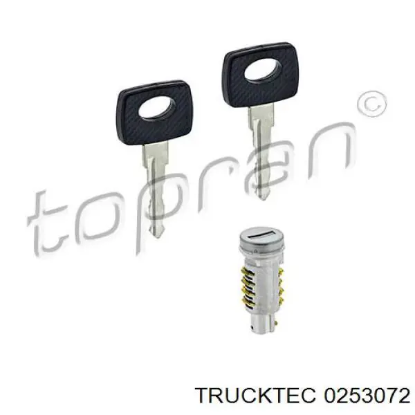 Cilindro de cerradura de puerta delantera 0253072 Trucktec