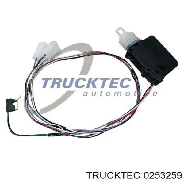 02.53.259 Trucktec мотор-привод открытия/закрытия замка багажника (двери 3/5-й задней)