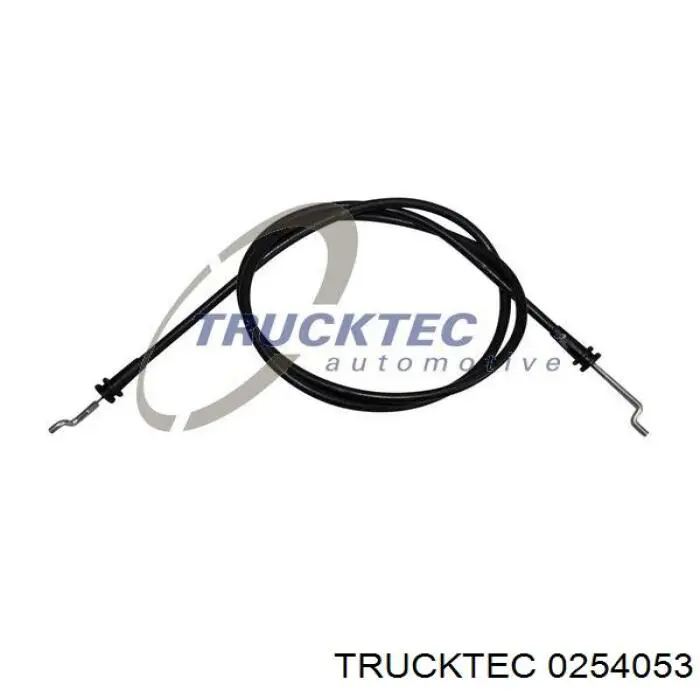 02.54.053 Trucktec cabo de abertura da porta lateral (deslizante)