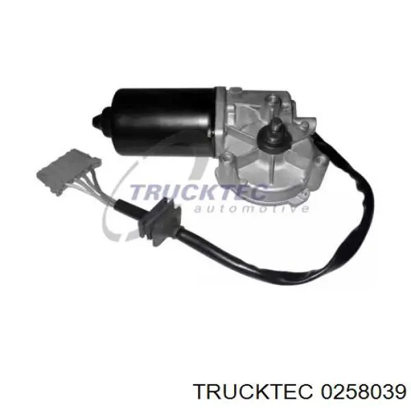 0258039 Trucktec мотор стеклоочистителя лобового стекла