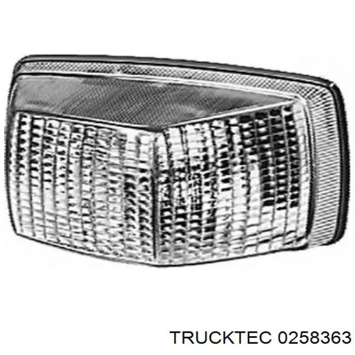 Купить 0258363 Trucktec Указатель поворота зеркала левый