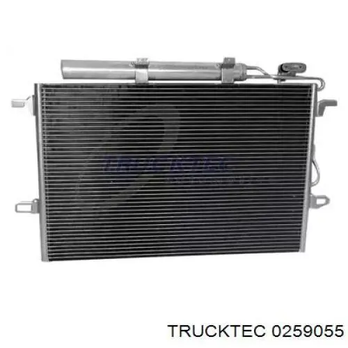 02.59.055 Trucktec радиатор кондиционера