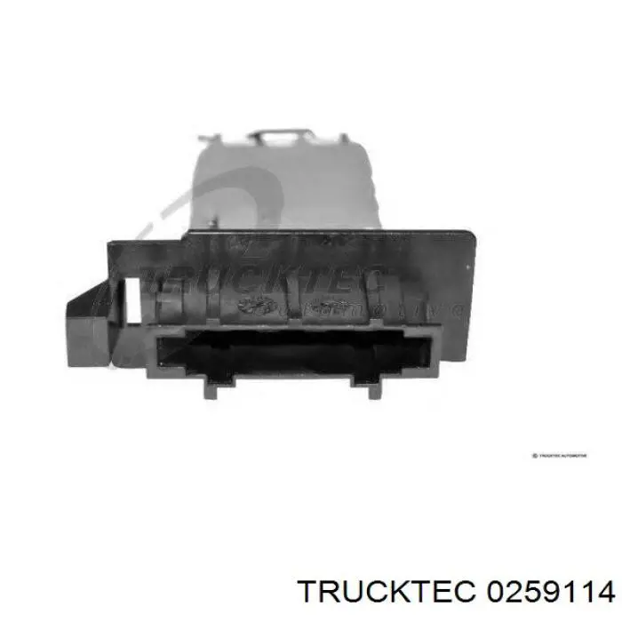 02.59.114 Trucktec резистор (сопротивление вентилятора печки (отопителя салона))