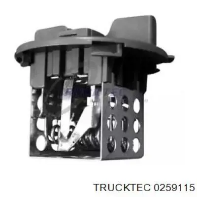 02.59.115 Trucktec resistor (resistência de ventilador de forno (de aquecedor de salão))