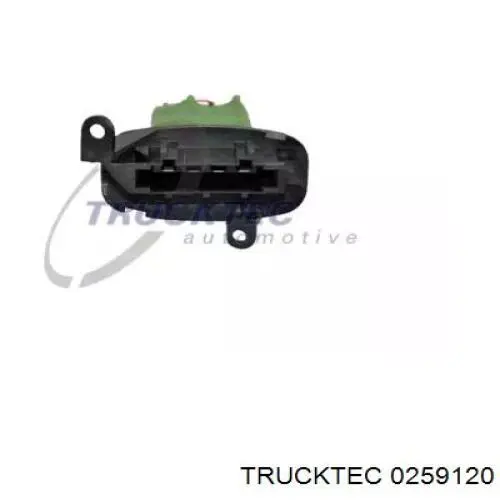 02.59.120 Trucktec резистор (сопротивление вентилятора печки (отопителя салона))