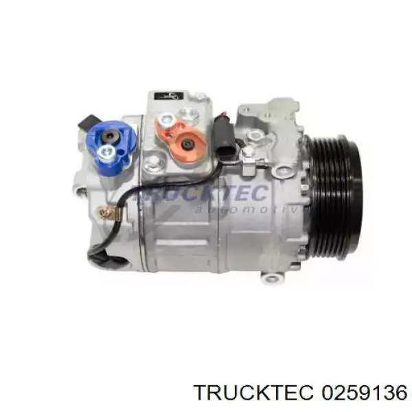 Компрессор кондиционера 0259136 Trucktec