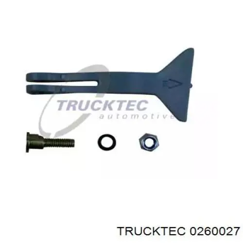 Язычок открывания капота 0260027 Trucktec