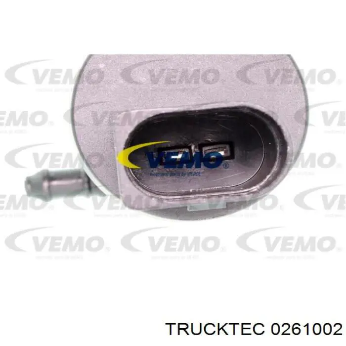 0261002 Trucktec насос-мотор омывателя стекла переднего