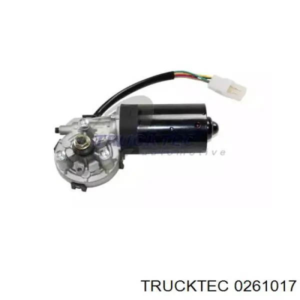 02.61.017 Trucktec мотор стеклоочистителя лобового стекла