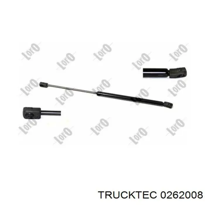 02.62.008 Trucktec амортизатор багажника