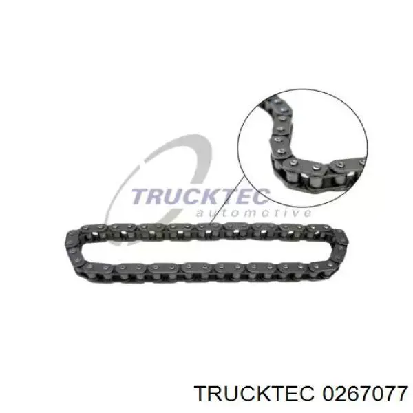 02.67.077 Trucktec цепь масляного насоса