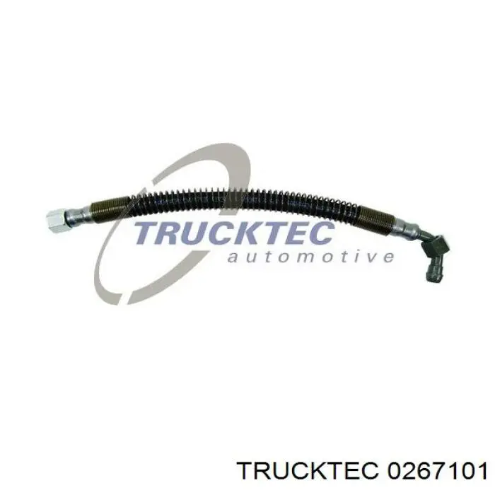 02.67.101 Trucktec трубка (шланг охлаждения АКПП, подача)