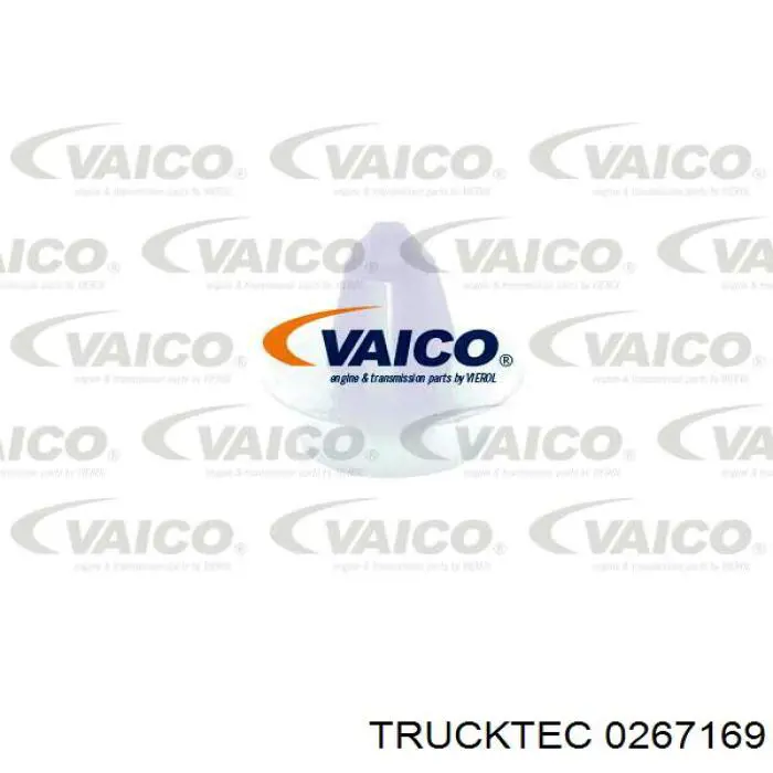 Пістон (кліп) кріплення обшивки дверей 0267169 Trucktec