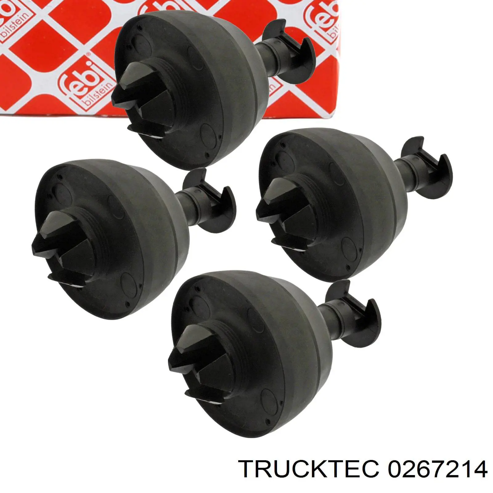 Подушка домкрата нижняя (поддомкратник) 0267214 Trucktec