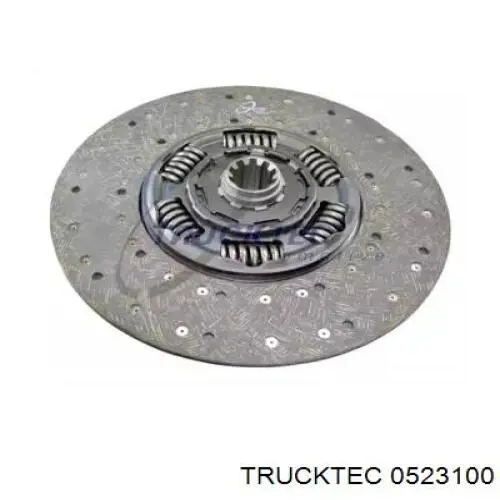 0523100 Trucktec диск сцепления