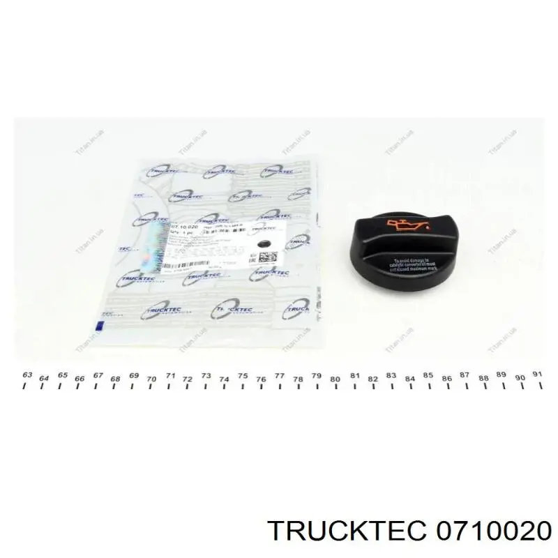 Крышка маслозаливной горловины Trucktec 0710020 цена, от 2.65 USD