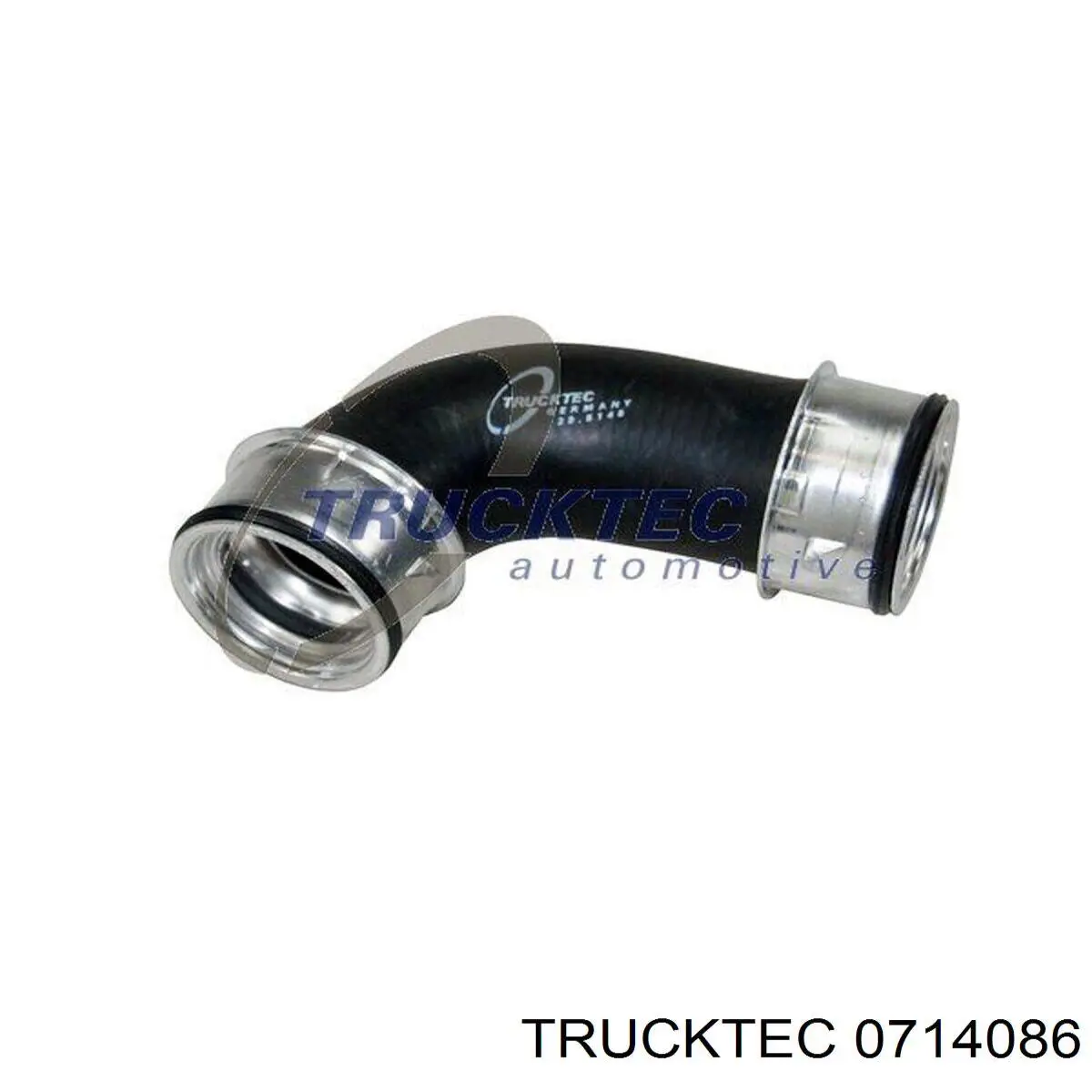 Tubo flexible de aire de sobrealimentación superior derecho 0714086 Trucktec